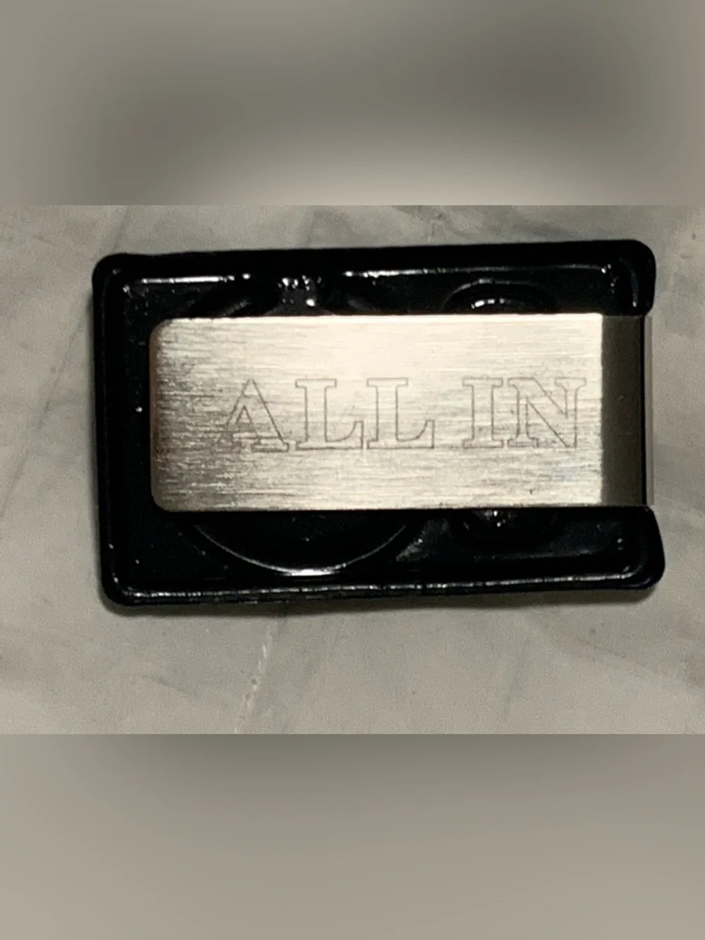 World Series of Poker - Poker Chip Watch & Money Clip in Silver-Tone